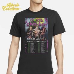 Coal Chamber Fiend For The Fans Tour 2024 Poster Shirt