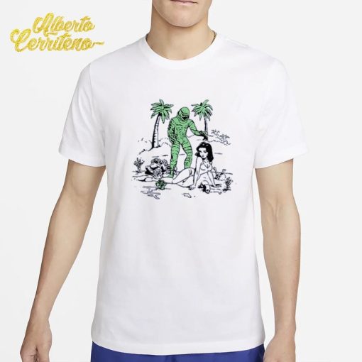 Creature From The Black Lagoon Ink Art High Quality Shirt