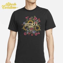 Fleetwood Mac Vintage Colorful Flowers Shirt
