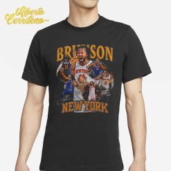 Jalen Brunson New York Knicks Stadium Essentials Unisex Player Crossroads Signatures Shirt