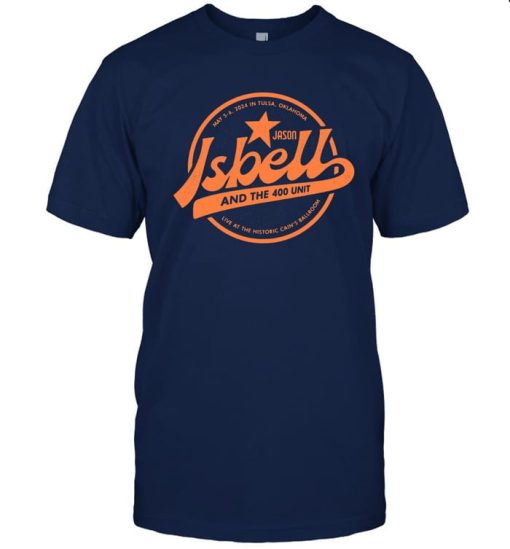 Jason Isbell And The 400 Unit In Tulsa Ok On May 6 2024 Shirt