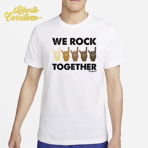 Official Nick Harrison We Rock Together Shirt