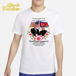 President Donald J Trump Grand Marshal Kim Jong Un World Peace Summit II T-Shirt