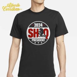 Shaquille O’Neal 2024 Shaq For President Shirt