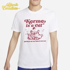 Taylor Swift Karma Is A Cat Shirt