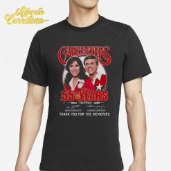 The Carpenters 55 Years 1969-2024 Thank You For The Memories Shirt