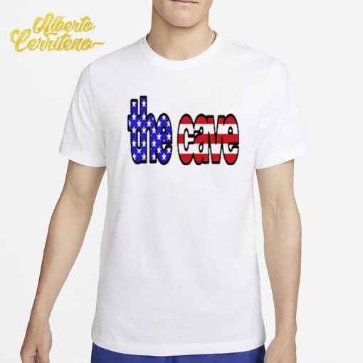 The Cave Usa Flag Shirt