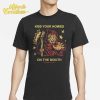 Wizard Of Barge Kiss Your Homies On The Mouth Shirt