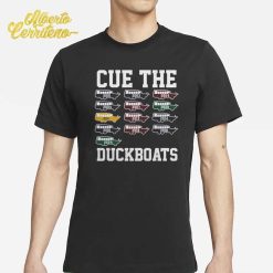 Cue The Duckboats Celtics 2024 Shirt