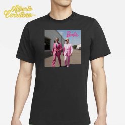 Joe Biden x Barack Obama In Pink Suited Duo Barbie Shirt