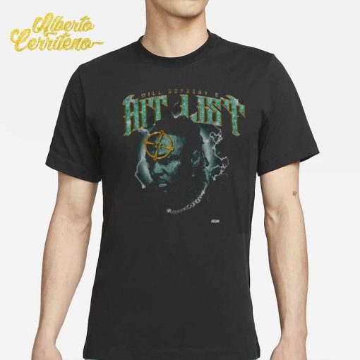 Latest Will Ospreay Hit List Shirt