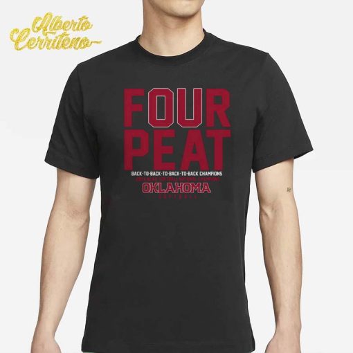 Oklahoma Softball Four-peat Shirt