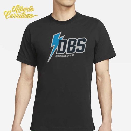 Drew Builds Stuff Lightning Shirt