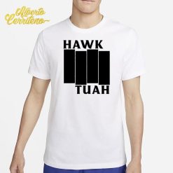 Hawk Tuah Black Flag Shirt