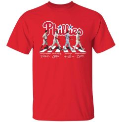 Phillies Kyle Schwarber Bryce Harper Alec Bohm Brandon Marsh Signature Shirt