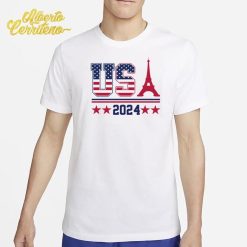 Team Usa Eiffel Tower 2024 Summer Game Shirt