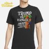 Trump Vs Kamala The Nut Doesn't Fall Far From The Coconut Tree Shirt