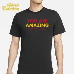 Caitlin Clark And Aliyah Boston You Are Amazing Signarure Shirt