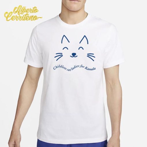 Childless Cat Ladies For Kamala Harris Shirt