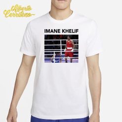 Derek Brunson Imane Khelif Shirt