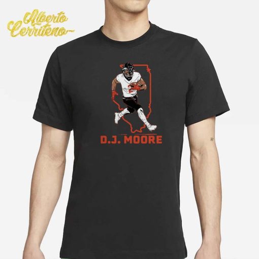 Dj Moore State Star Shirt