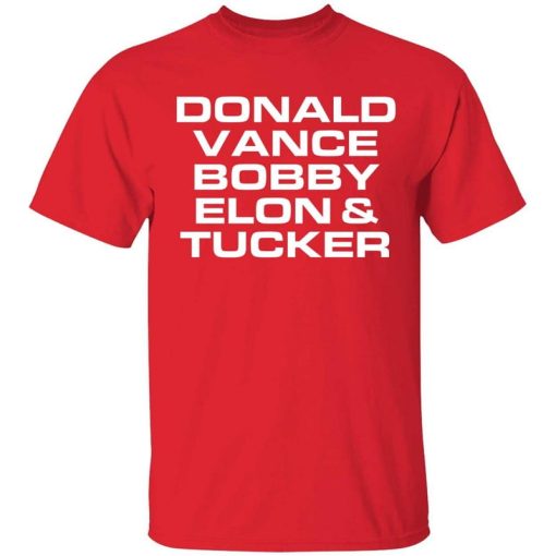 Donald Vance Bobby Elon Tucker Shirt