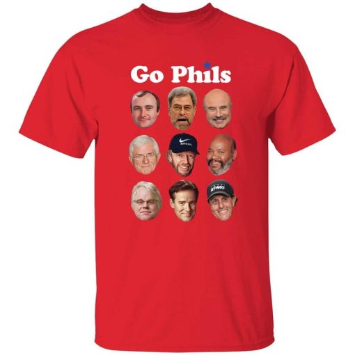 Go Phils Big Heads Coach History Shirt