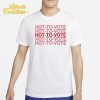 Hot To Vote Repeating Shirt