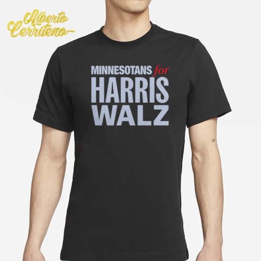 Minnesotans For Harris Walz Shirt