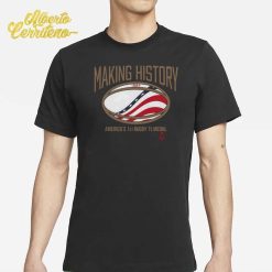 USRPA Making History America’s 1st Rugby 7s Medal Shirt