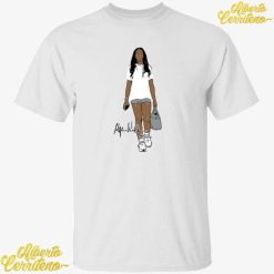 A'ja Wilson White Shirt