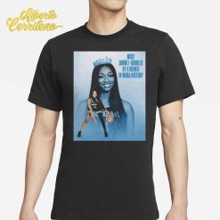 Angel Reese Most Double-doubles By A Rookie In WNBA History Shirt