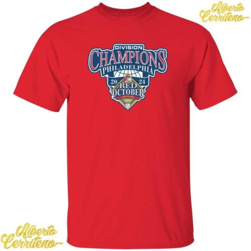 Division Champions Philadelphia Red October Shirt