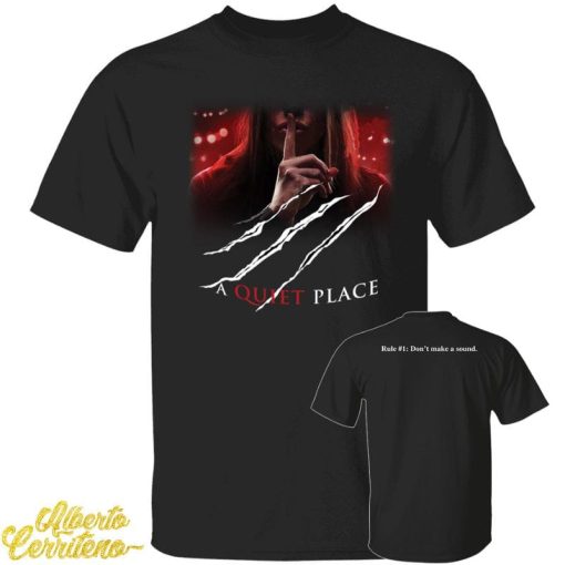 Halloween Horror Nights 2024 A Quiet Place Rule 1 Don't Make A Sound Shirt