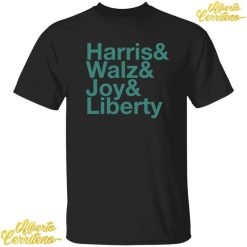 Jason Sudeikis Harris Walz Joy Liberty Shirt