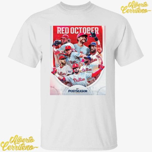 Red October Phillies Shirt