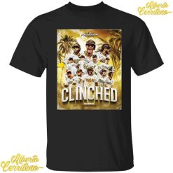 San Diego Padres 2024 Clinched Fight For The Faithful Shirt