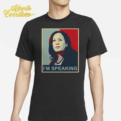 Stephen King Kamala Harris I'm Speaking Shirt