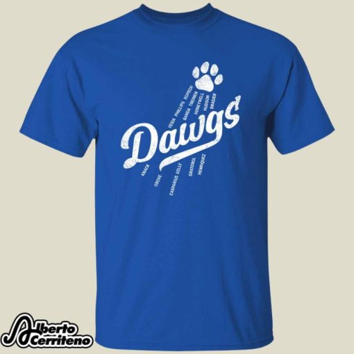 Bullpen Dawgs Los Angeles Dodgers Shirt