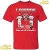 Cincinnati Pete Rose Johnny Bench Lengends Thank You For The Memories Shirt