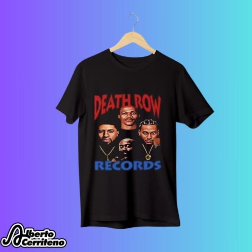 Death Row Records Russell Westbrook James Harden Paul George Kawhi Leonard Clippers Shirt