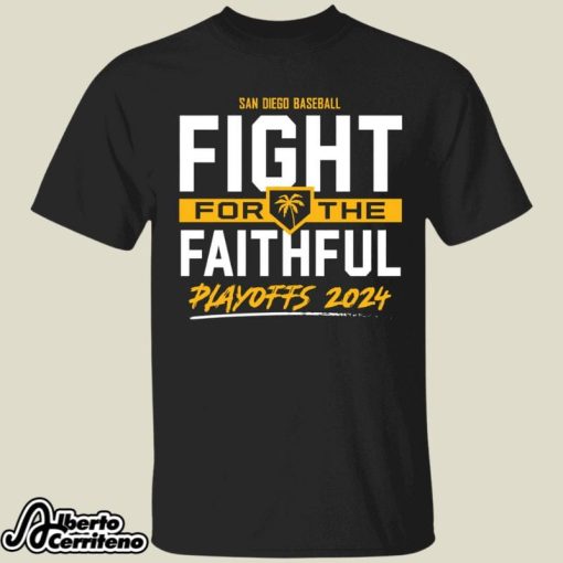 Fight For The Faithful 2024 Playoffs Shirt