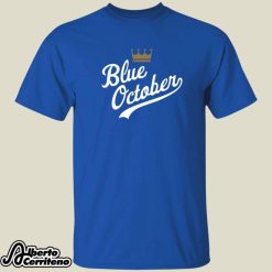 Kansas City Royals Blue October Shirt