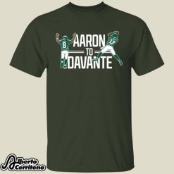 New York Jets Aaron Rodgers To Davante Adams Shirt