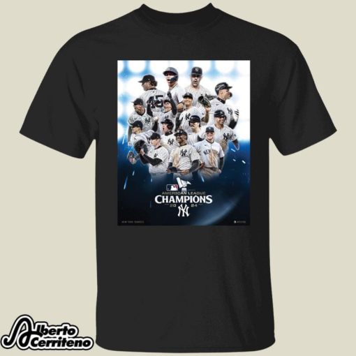 New York Yankees American League Champions 2024 Shirt