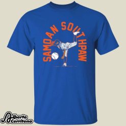 Sean Manaea Samoan Southpaw Shirt