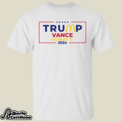 Trump Vance Mcdonald’s I’m Lovin’ It 2024 Shirt