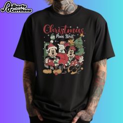 Disney Mickey And Mickey Minnie Christmas On Main Street Shirt