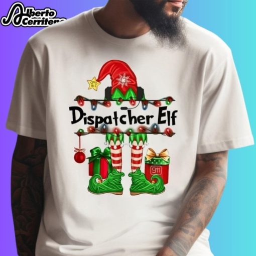 Dispatcher Elf Christmas 2024 Shirt