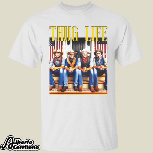 Donald Trump JD Vance Elon Musk Robert F Kennedy Jr Thug Life Shirt